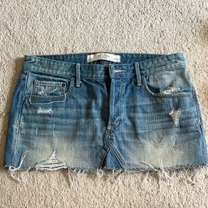 Abercrombie Denim Mini Skirt